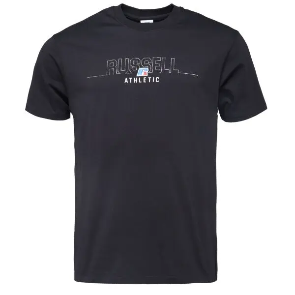 Russell Athletic Russell Athletic T-SHIRT Мъжка тениска, черно, размер