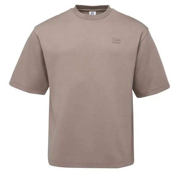 Russell Athletic Russell Athletic T-SHIRT Мъжка тениска, кафяво, размер