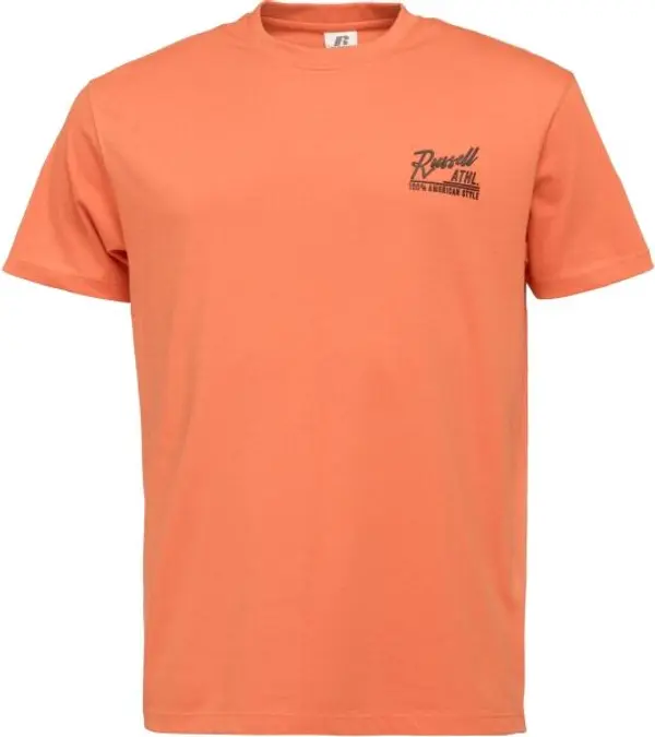 Russell Athletic Russell Athletic T-SHIRT Мъжка тениска, оранжево, размер