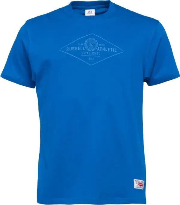 Russell Athletic Russell Athletic T-SHIRT Мъжка тениска, синьо, размер