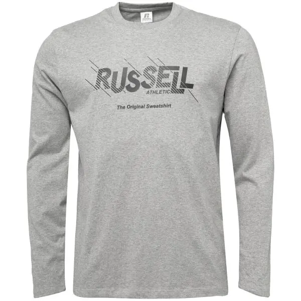 Russell Athletic Russell Athletic T-SHIRT Мъжка тениска, сиво, размер