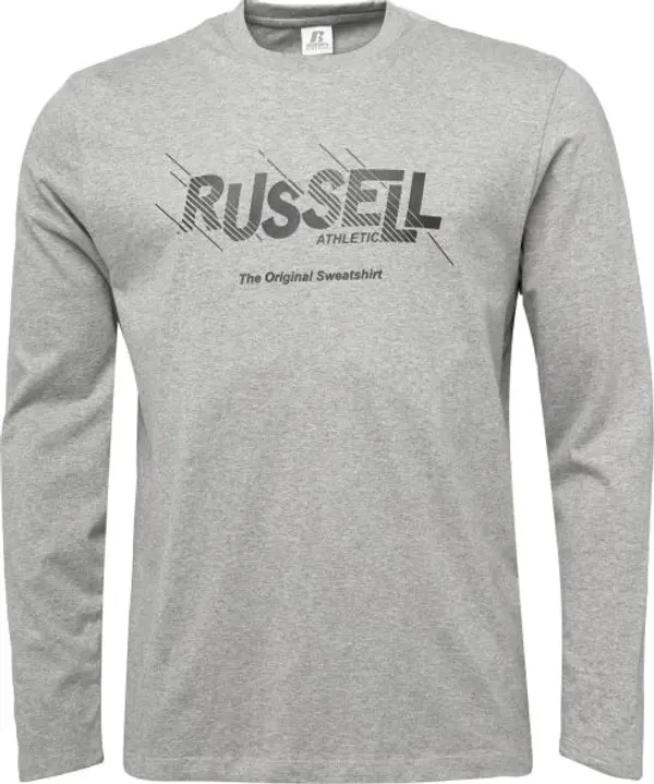 Russell Athletic Russell Athletic T-SHIRT Мъжка тениска, сиво, размер