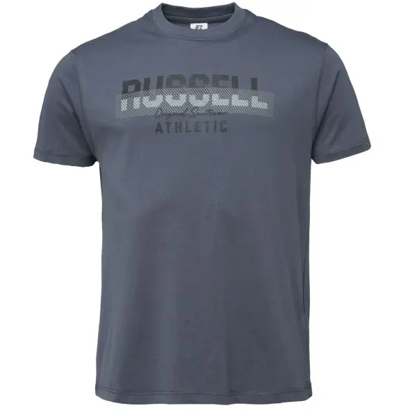 Russell Athletic Russell Athletic T-SHIRT Мъжка тениска, тъмносиво, размер