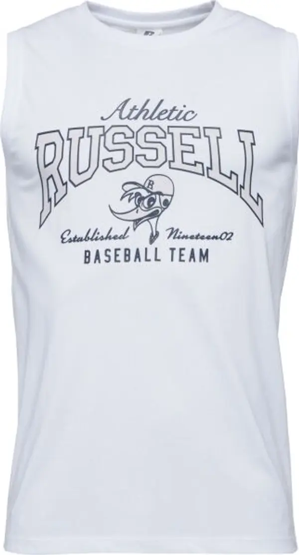 Russell Athletic Russell Athletic TANK Мъжка тениска, бяло, размер
