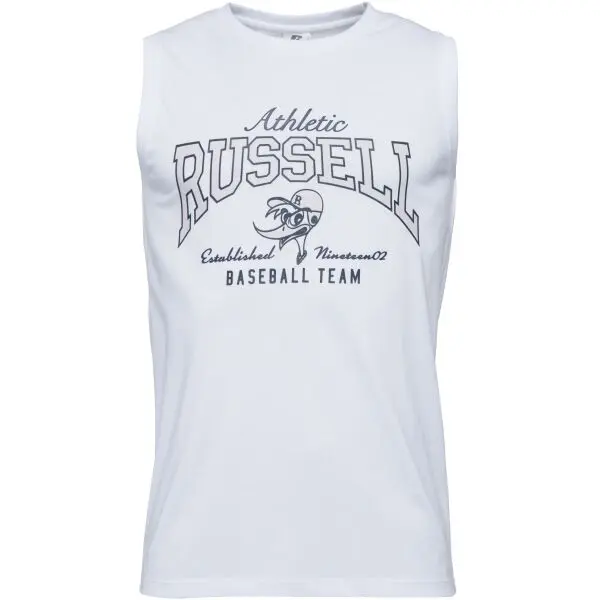Russell Athletic Russell Athletic TANK Мъжка тениска, бяло, размер