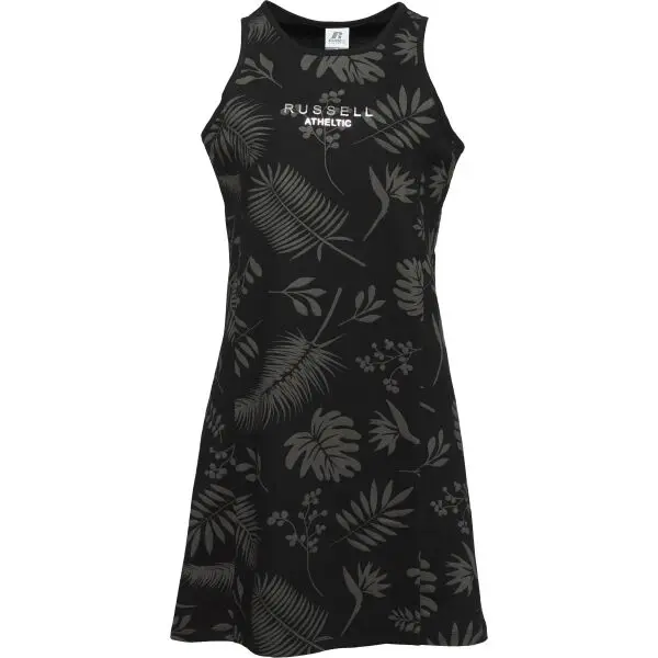 Russell Athletic Russell Athletic TONAL AOP Дамска рокля, черно, размер
