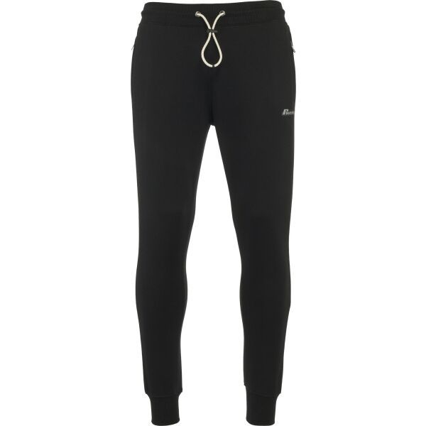 Russell Athletic Russell Athletic TRACKSUIT ZIP M Мъжки спортни панталони, черно, размер