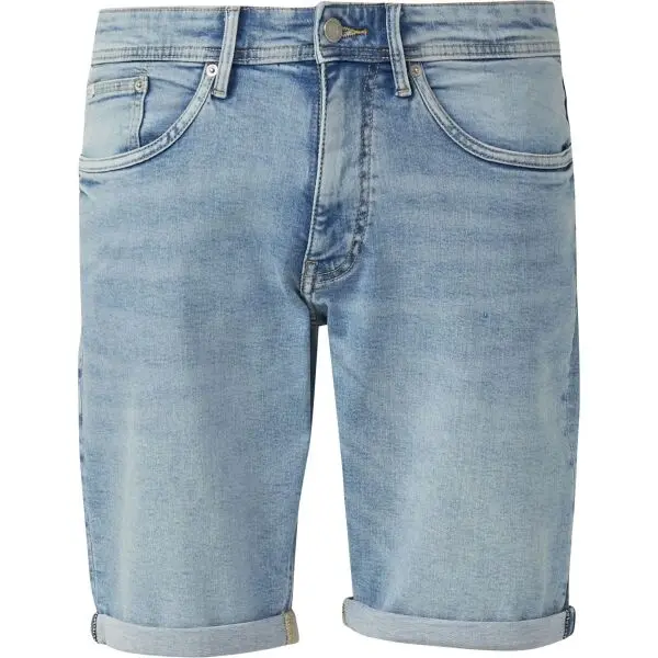 s.Oliver s.Oliver DENIM TROUSERS Мъжки дънкови шорти, синьо, размер