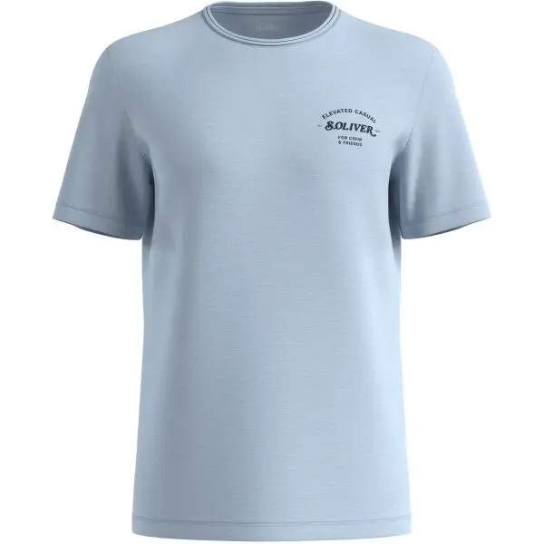 s.Oliver s.Oliver GIANT T-SHIRT Мъжка тениска, светлосиньо, размер