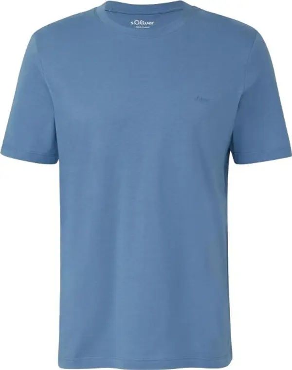 s.Oliver s.Oliver JERSEY T-SHIRT Мъжка тениска, синьо, размер