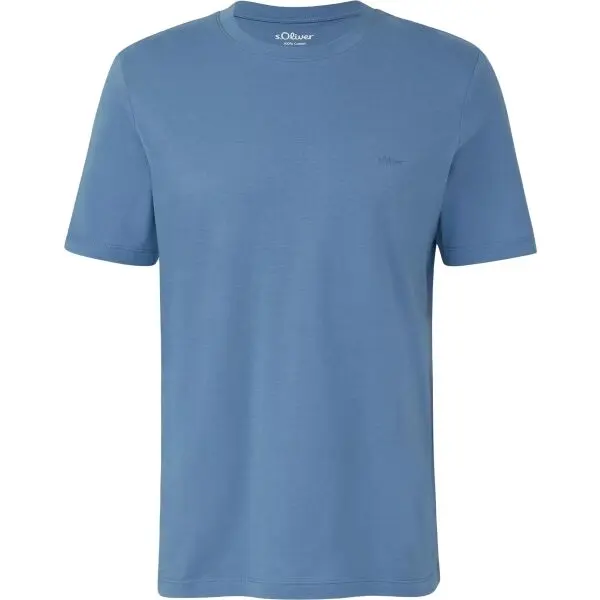 s.Oliver s.Oliver JERSEY T-SHIRT Мъжка тениска, синьо, размер