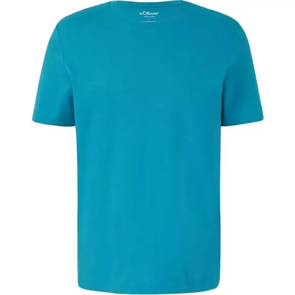 s.Oliver s.Oliver JERSEY T-SHIRT Мъжка тениска, светлосиньо, размер