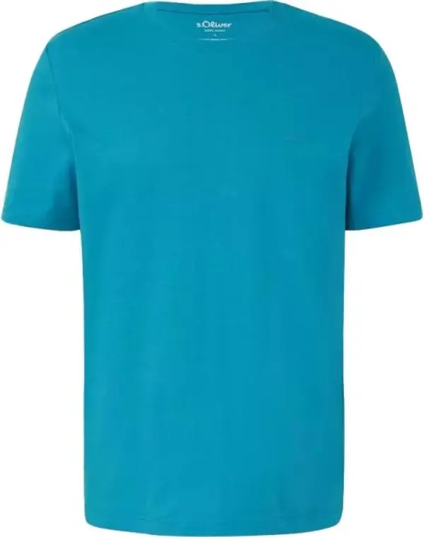 s.Oliver s.Oliver JERSEY T-SHIRT Мъжка тениска, светлосиньо, размер