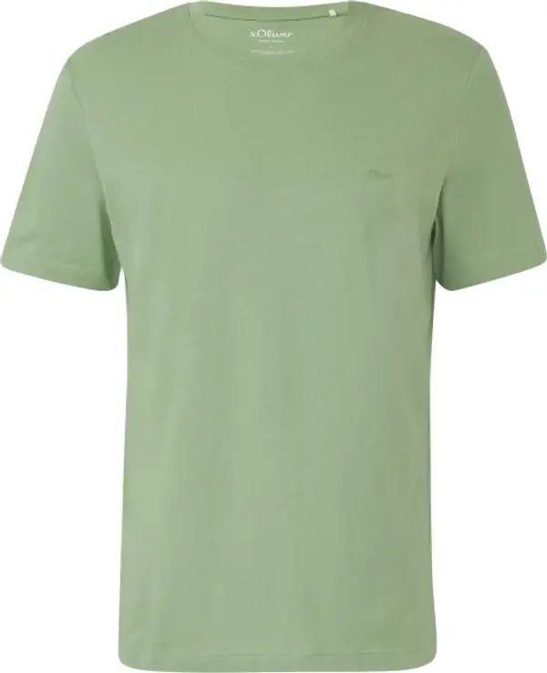 s.Oliver s.Oliver JERSEY T-SHIRT Мъжка тениска, зелено, размер