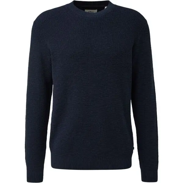 s.Oliver s.Oliver KNITTED PULLOVER NOOS Плетен пуловер, тъмносин, размер