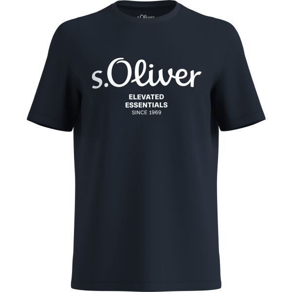 s.Oliver s.Oliver LOGO T-NOOS Мъжка тениска, тъмносин, размер