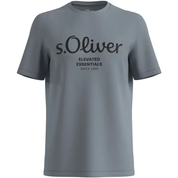 s.Oliver s.Oliver LOGO T-NOOS Мъжка тениска, тъмносиво, размер