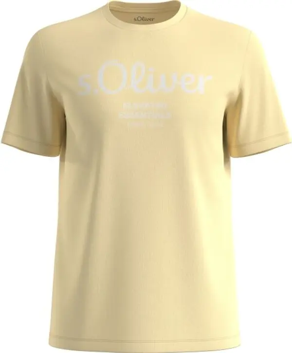 s.Oliver s.Oliver LOGO T-NOOS Мъжки потник, жълто, размер