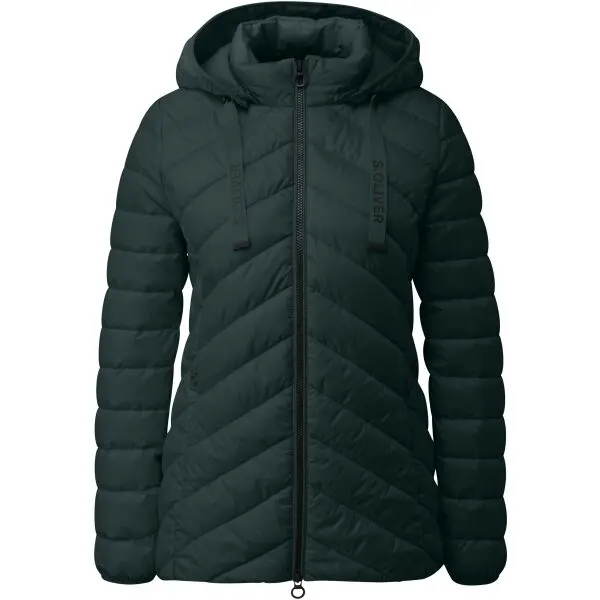 s.Oliver s.Oliver OUTDOOR JACKET Дамско зимно яке, тъмнозелено, размер