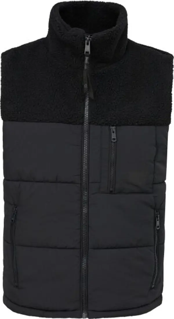 s.Oliver s.Oliver OUTDOOR Мъжки елек, черно, размер