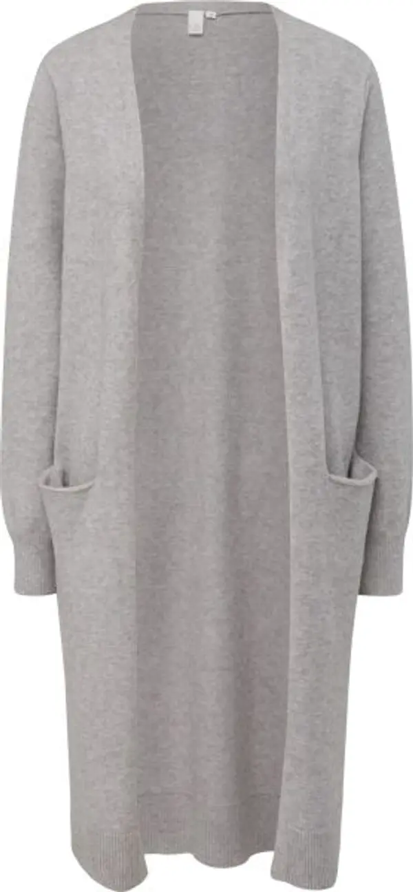 s.Oliver s.Oliver QS CARDIGAN NOOS Плетена жилетка, сиво, размер