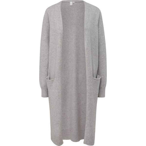 s.Oliver s.Oliver QS CARDIGAN NOOS Плетена жилетка, сиво, размер