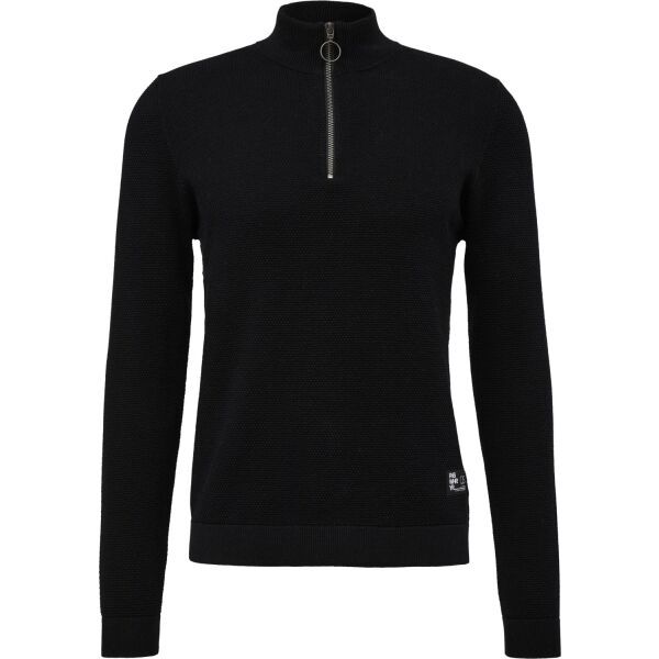 s.Oliver s.Oliver QS KNITTED PULLOVER NOOS Пуловер, черно, размер