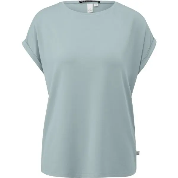 s.Oliver s.Oliver QS NOOS Дамска тениска, светло-зелено, размер