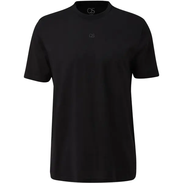 s.Oliver s.Oliver QS NOOS Мъжка тениска, черно, размер