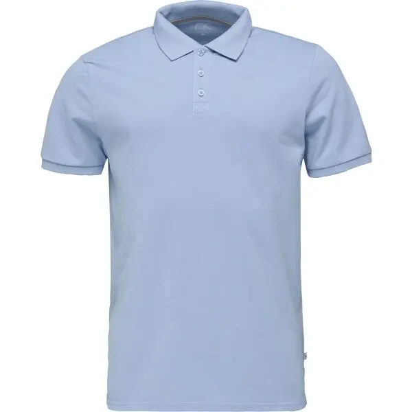 s.Oliver s.Oliver QS POLO NOOS Мъжка тениска с яка, светлосиньо, размер