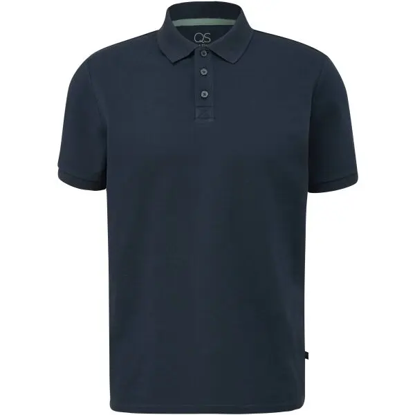 s.Oliver s.Oliver QS POLO NOOS Мъжка тениска с яка, тъмносин, размер