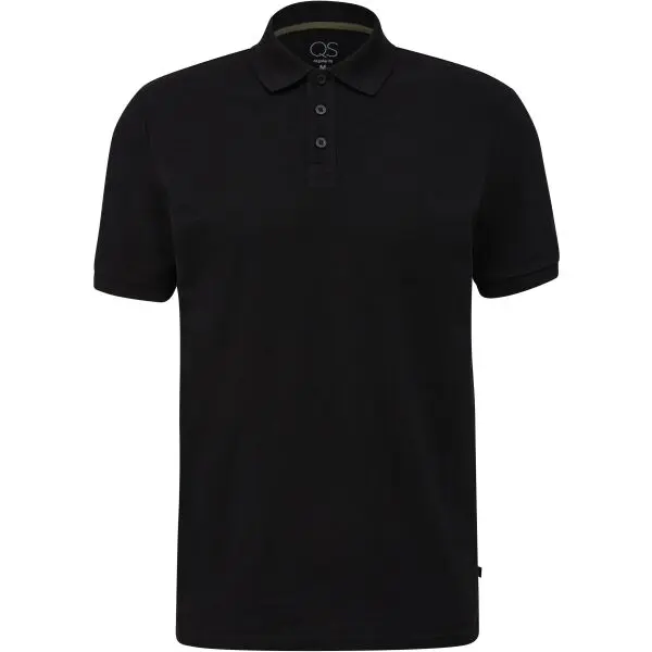 s.Oliver s.Oliver QS POLO NOOS Мъжка тениска с яка, тъмносиво, размер