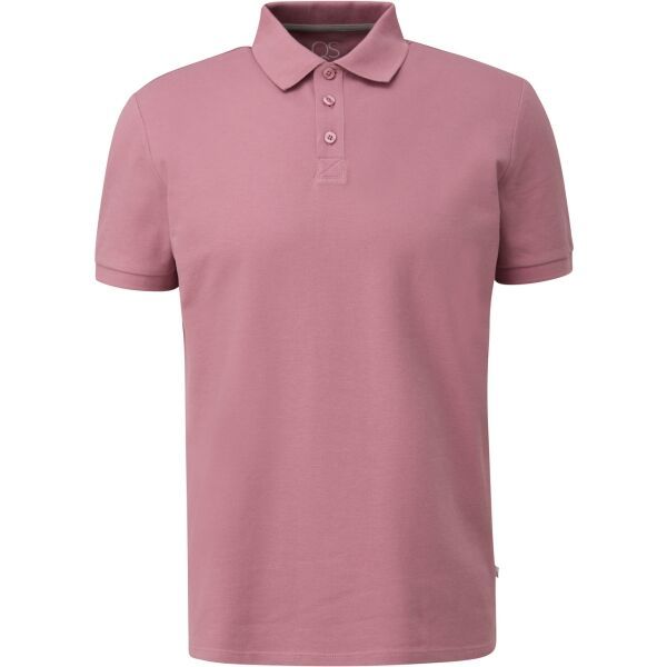 s.Oliver s.Oliver Q/S POLO SHIRT Мъжка тениска с яка, розово, размер