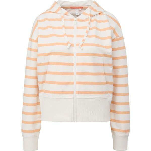 s.Oliver s.Oliver Q/S SWEATSHIRT Дамски суитшърт, бяло, размер