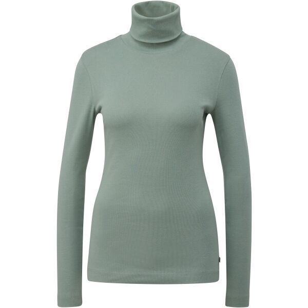 s.Oliver s.Oliver QS T-SHIRT LS NOOS Дамска блуза, светло-зелено, размер