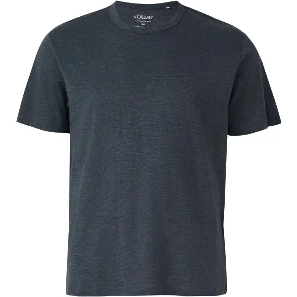 s.Oliver s.Oliver RL BIG SIZE T-SHIRT Мъжка ежедневна тениска, тъмносин, размер