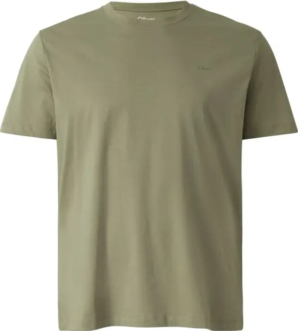 s.Oliver s.Oliver RL BIG SIZE T-SHIRT Мъжка тениска, зелено, размер