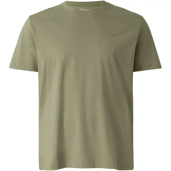 s.Oliver s.Oliver RL BIG SIZE T-SHIRT Мъжка тениска, зелено, размер XXXL