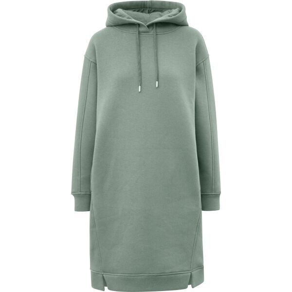 s.Oliver s.Oliver RL HOODIE DRESS Дамска рокля с качулка, зелено, размер