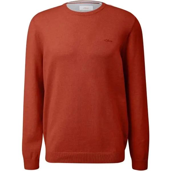 s.Oliver s.Oliver RL KNITTED PULLOVER NOOS Мъжки пуловер, червено, размер