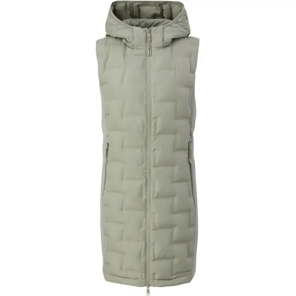 s.Oliver s.Oliver RL OUTDOOR WAISTCOAT Дамски елек, светло-зелено, размер