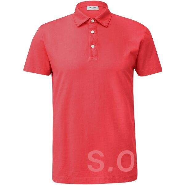 s.Oliver s.Oliver RL POLO SHIRT Мъжка тениска с яка, червено, размер