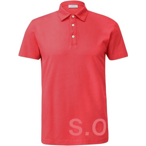 s.Oliver s.Oliver RL POLO SHIRT Мъжка тениска с яка, червено, размер