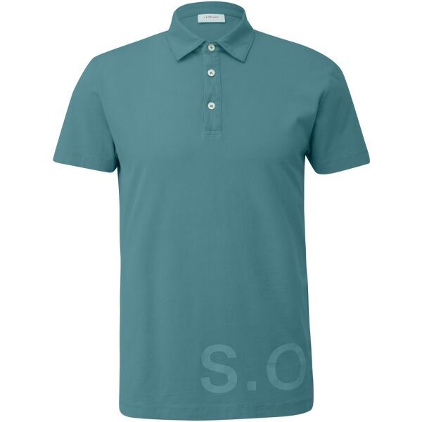 s.Oliver s.Oliver RL POLO SHIRT Мъжка тениска с яка, тъмнозелено, размер