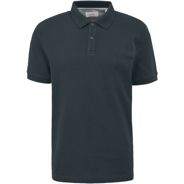 s.Oliver s.Oliver RL POLO SHIRT NOOS Мъжка тениска с яка, тъмносиво, размер