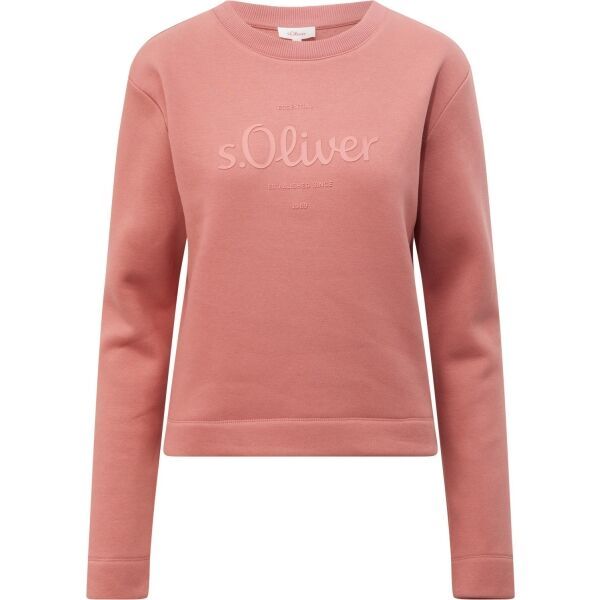 s.Oliver s.Oliver RL SWEATSHIRT Дамски суитшърт, розово, размер