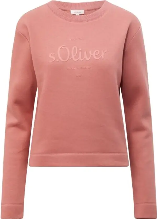s.Oliver s.Oliver RL SWEATSHIRT Дамски суитшърт, розово, размер