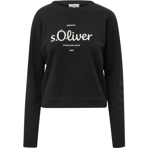 s.Oliver s.Oliver RL SWEATSHIRT Суитшърт, черно, размер