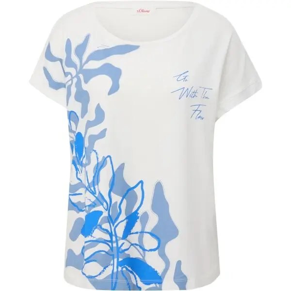 s.Oliver s.Oliver RL T-SHIRT Дамска тениска, бяло, размер