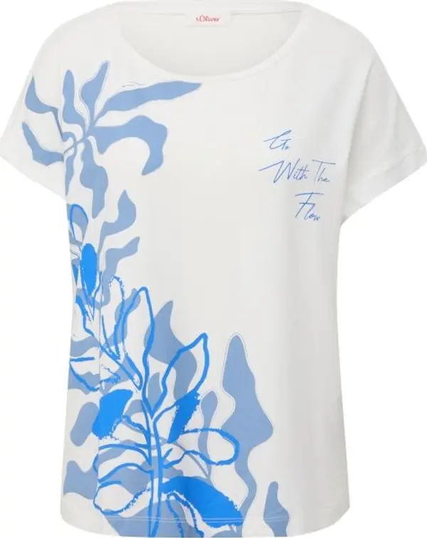 s.Oliver s.Oliver RL T-SHIRT Дамска тениска, бяло, размер